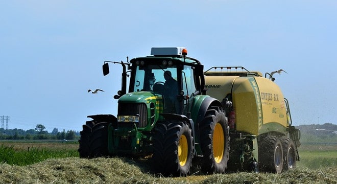 Селско стопанство, GSP проследяване на трактор